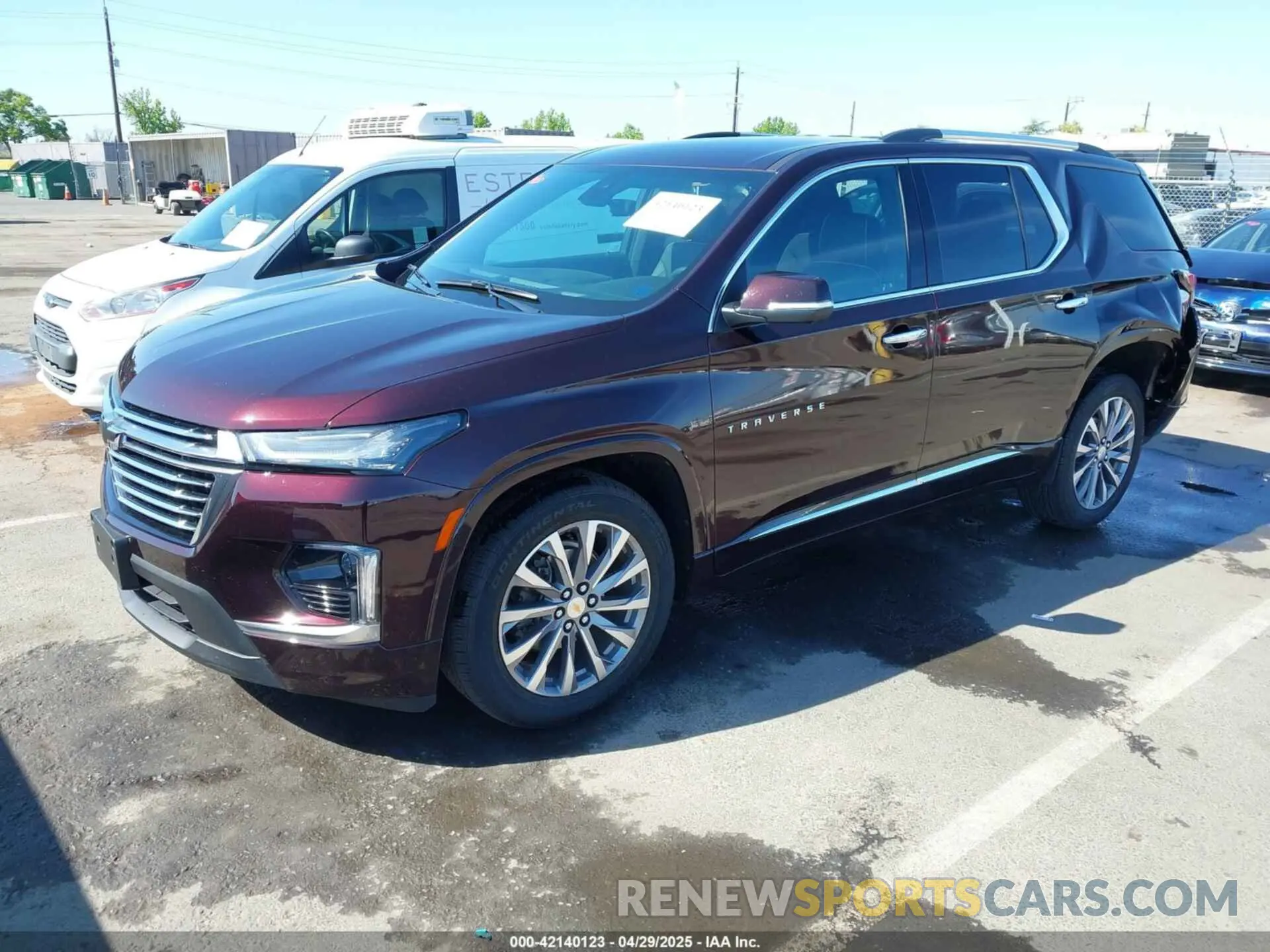 2 Photograph of a damaged car 1GNEVKKW8PJ211107 CHEVROLET TRAVERSE 2023