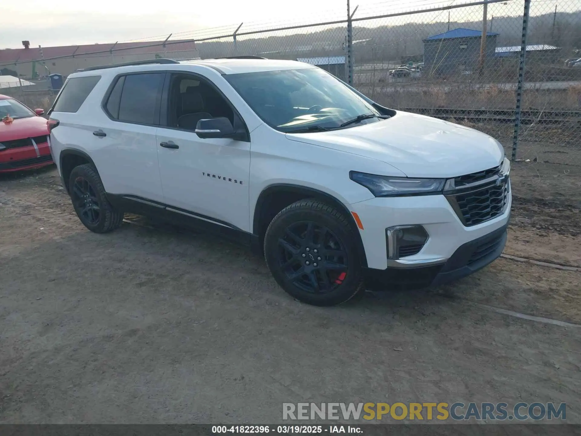 1 Photograph of a damaged car 1GNEVKKW8PJ218171 CHEVROLET TRAVERSE 2023