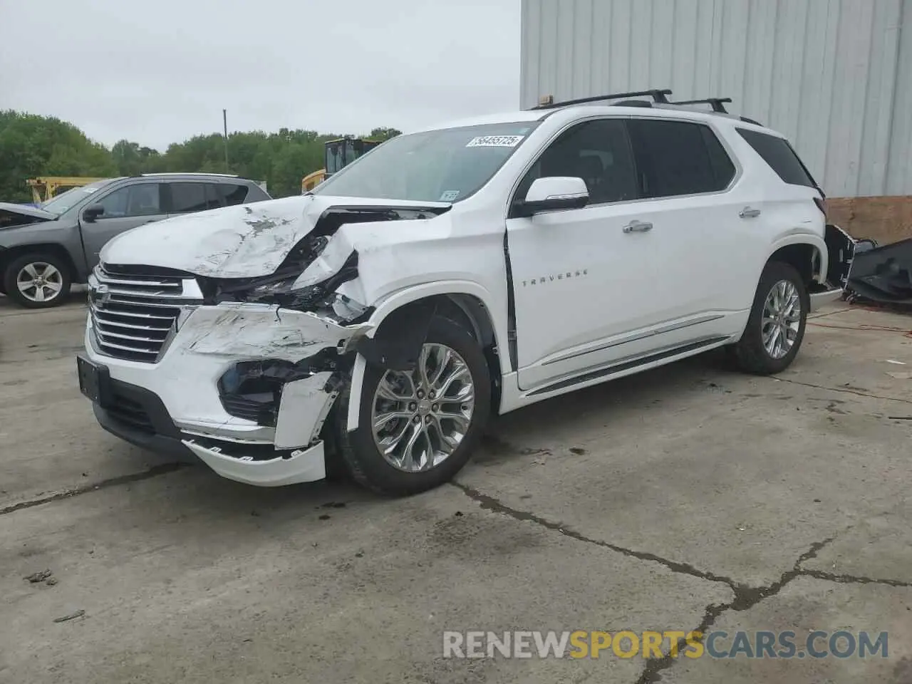 1 Photograph of a damaged car 1GNEVKKW9PJ127197 CHEVROLET TRAVERSE 2023