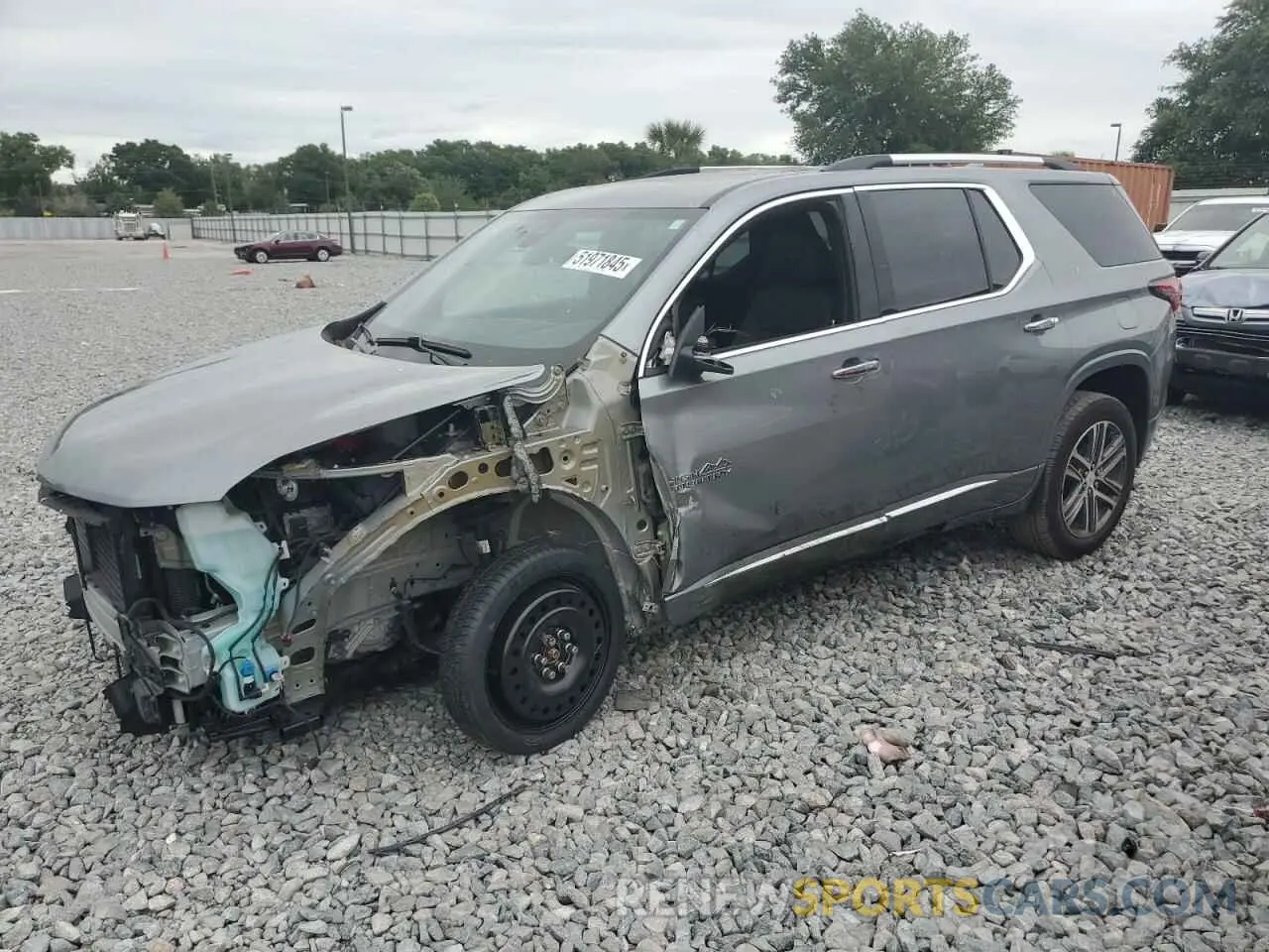 1 Photograph of a damaged car 1GNEVNKW2PJ109593 CHEVROLET TRAVERSE 2023