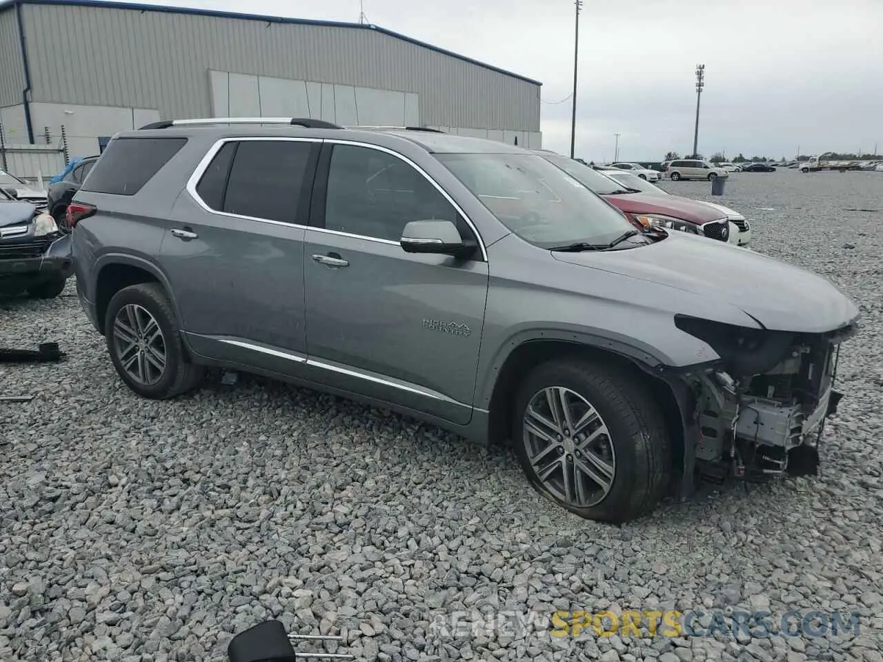4 Photograph of a damaged car 1GNEVNKW2PJ109593 CHEVROLET TRAVERSE 2023