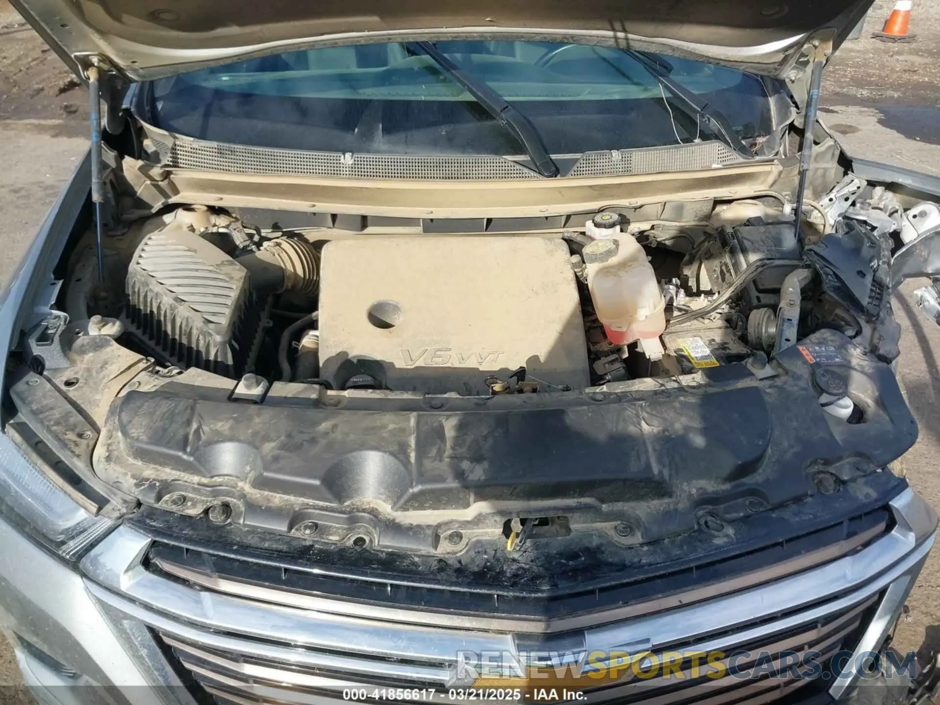 10 Photograph of a damaged car 1GNEVNKW3PJ200209 CHEVROLET TRAVERSE 2023