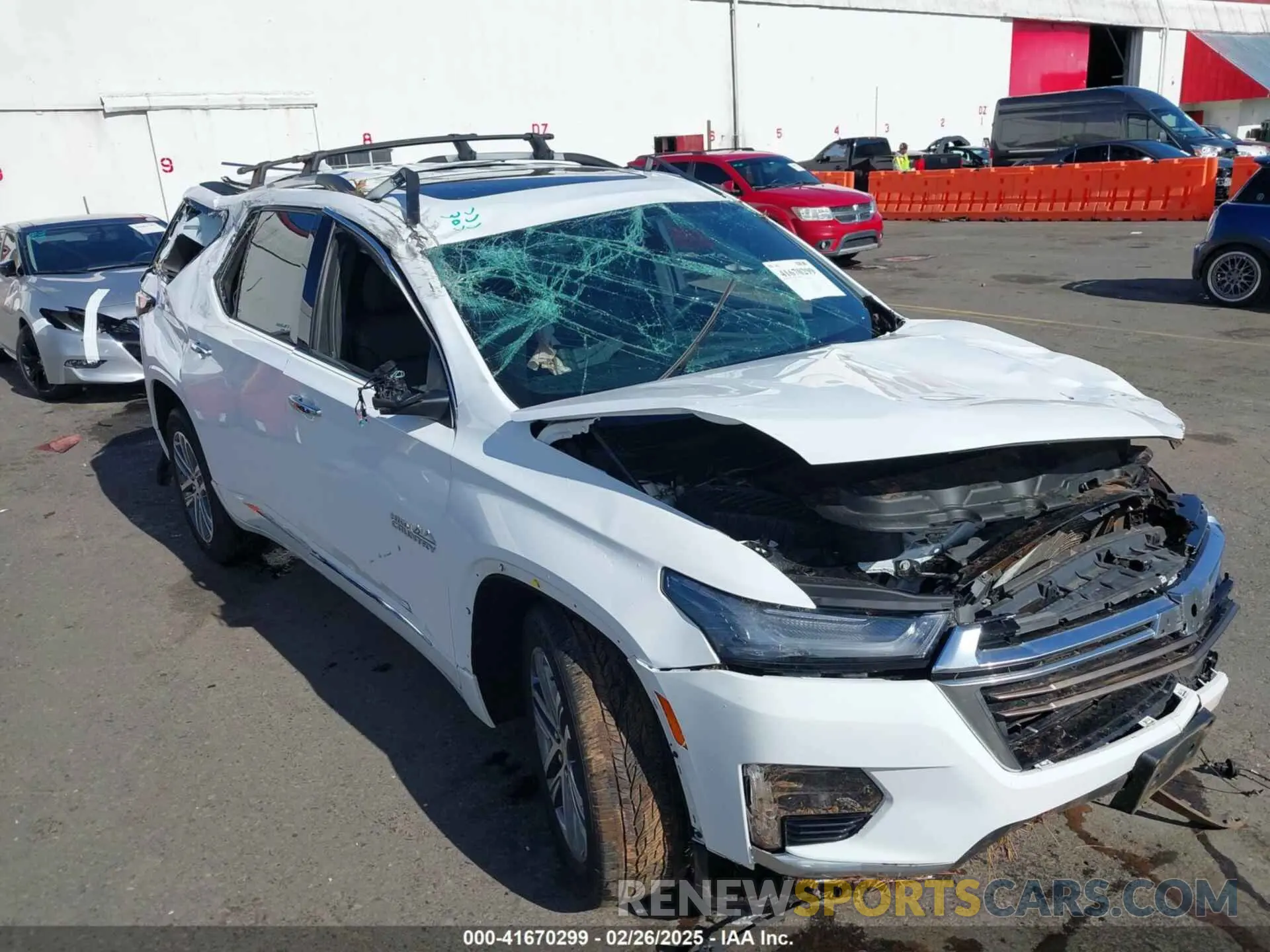 13 Photograph of a damaged car 1GNEVNKW8PJ315243 CHEVROLET TRAVERSE 2023