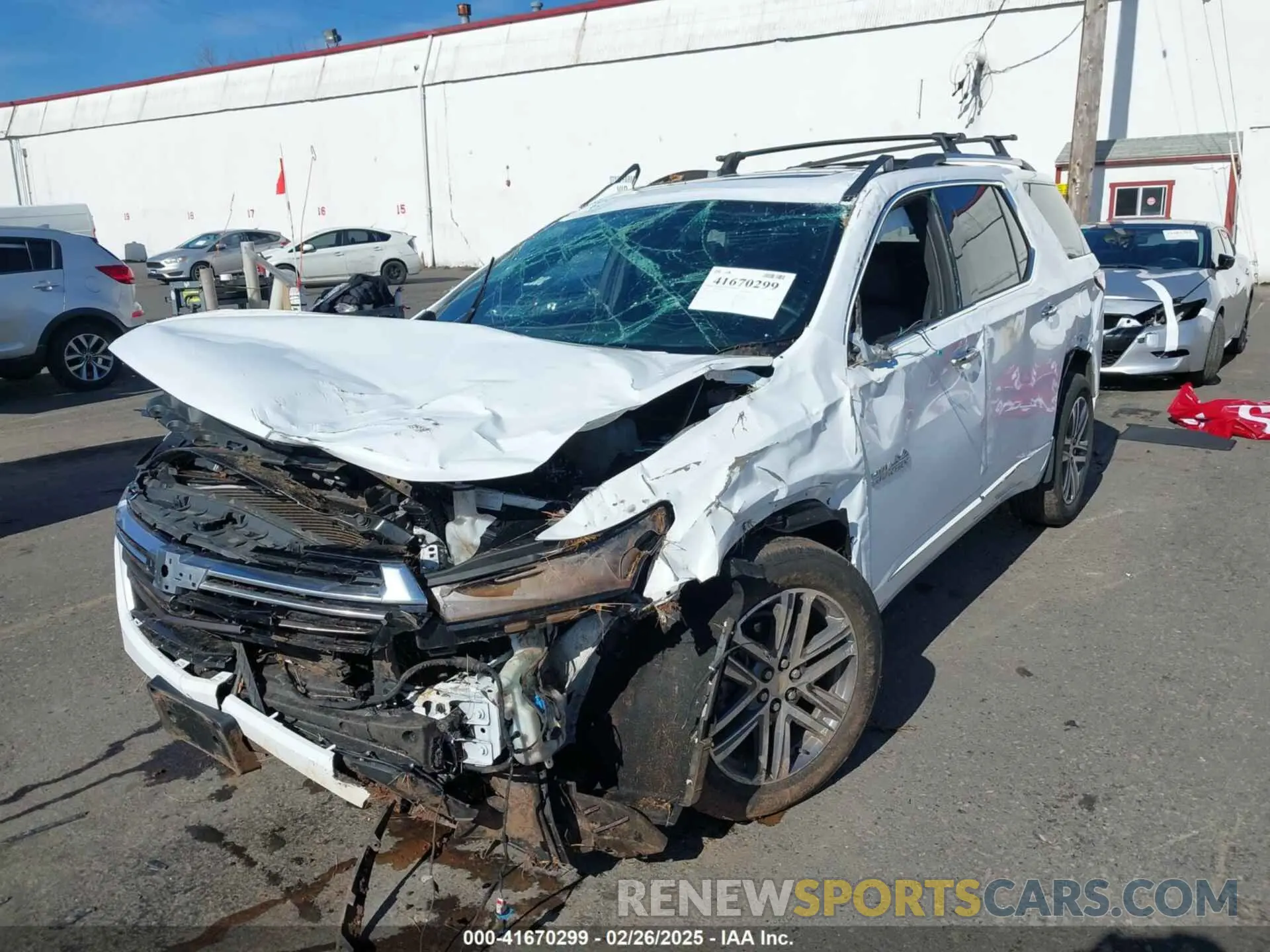 6 Photograph of a damaged car 1GNEVNKW8PJ315243 CHEVROLET TRAVERSE 2023