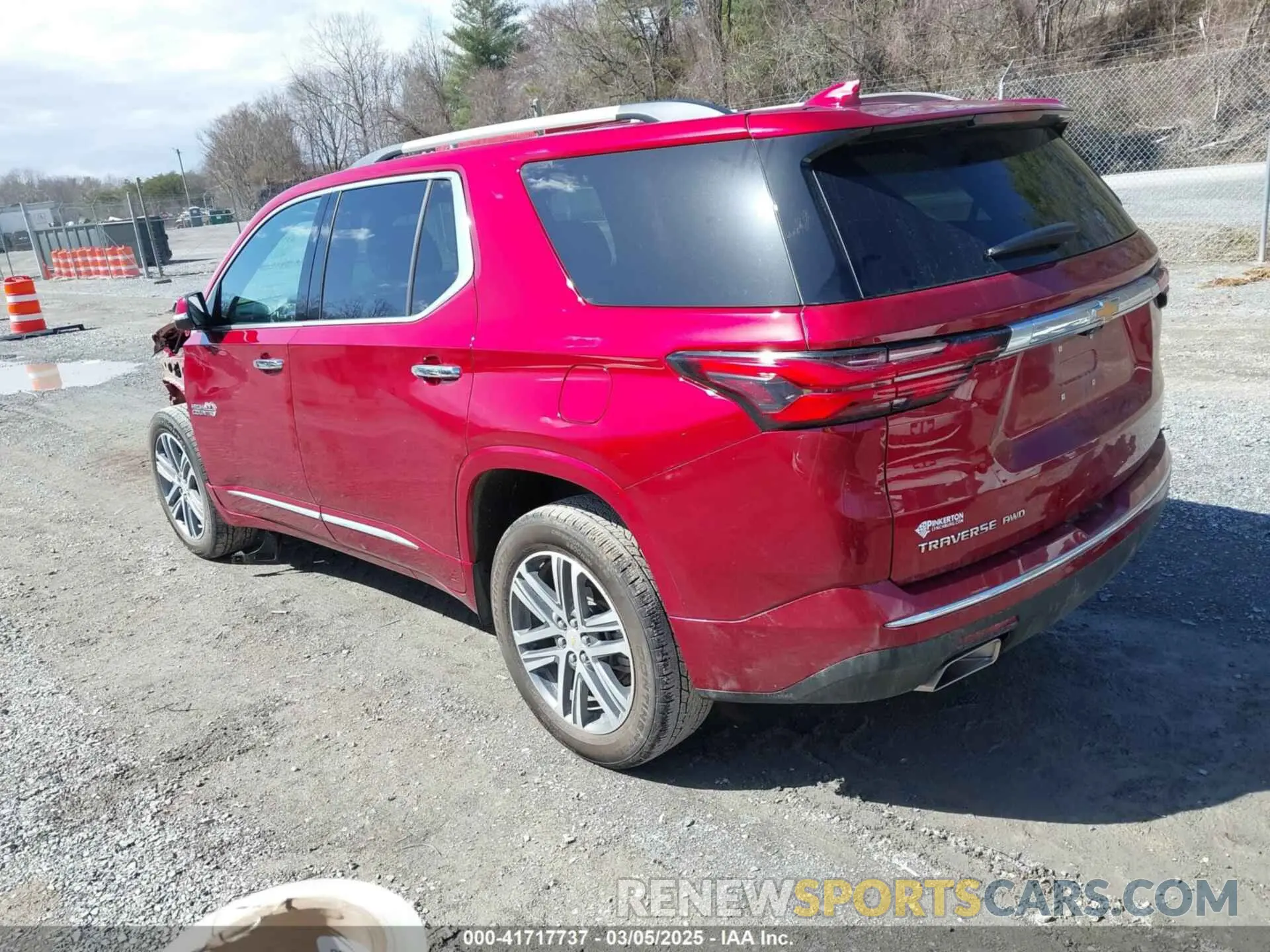 3 Photograph of a damaged car 1GNEVNKW9PJ339423 CHEVROLET TRAVERSE 2023