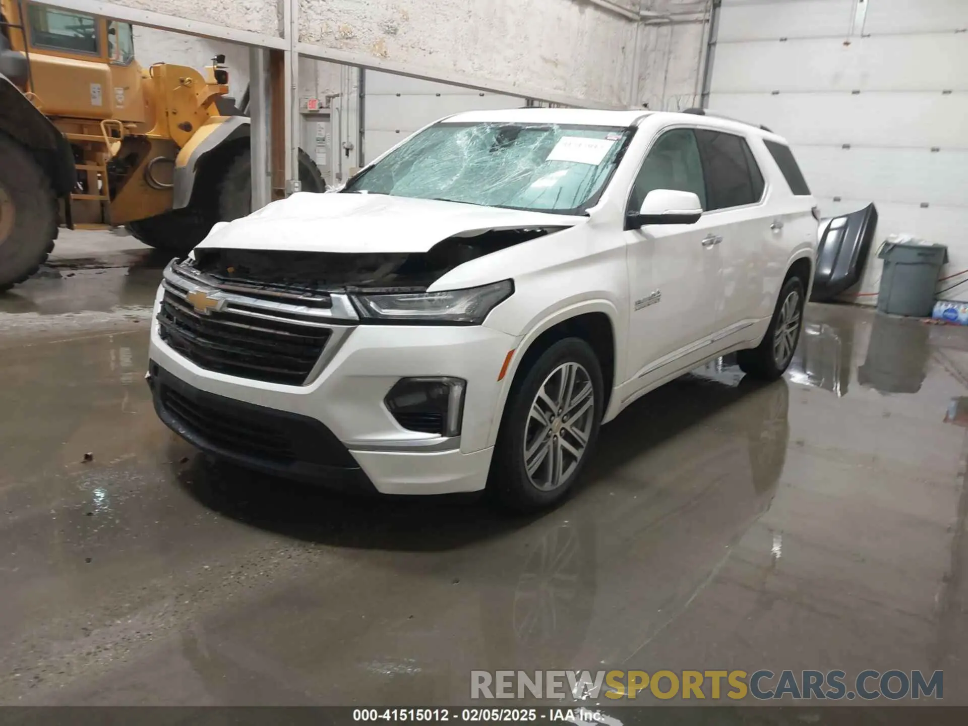 2 Photograph of a damaged car 1GNEVNKWXPJ176247 CHEVROLET TRAVERSE 2023
