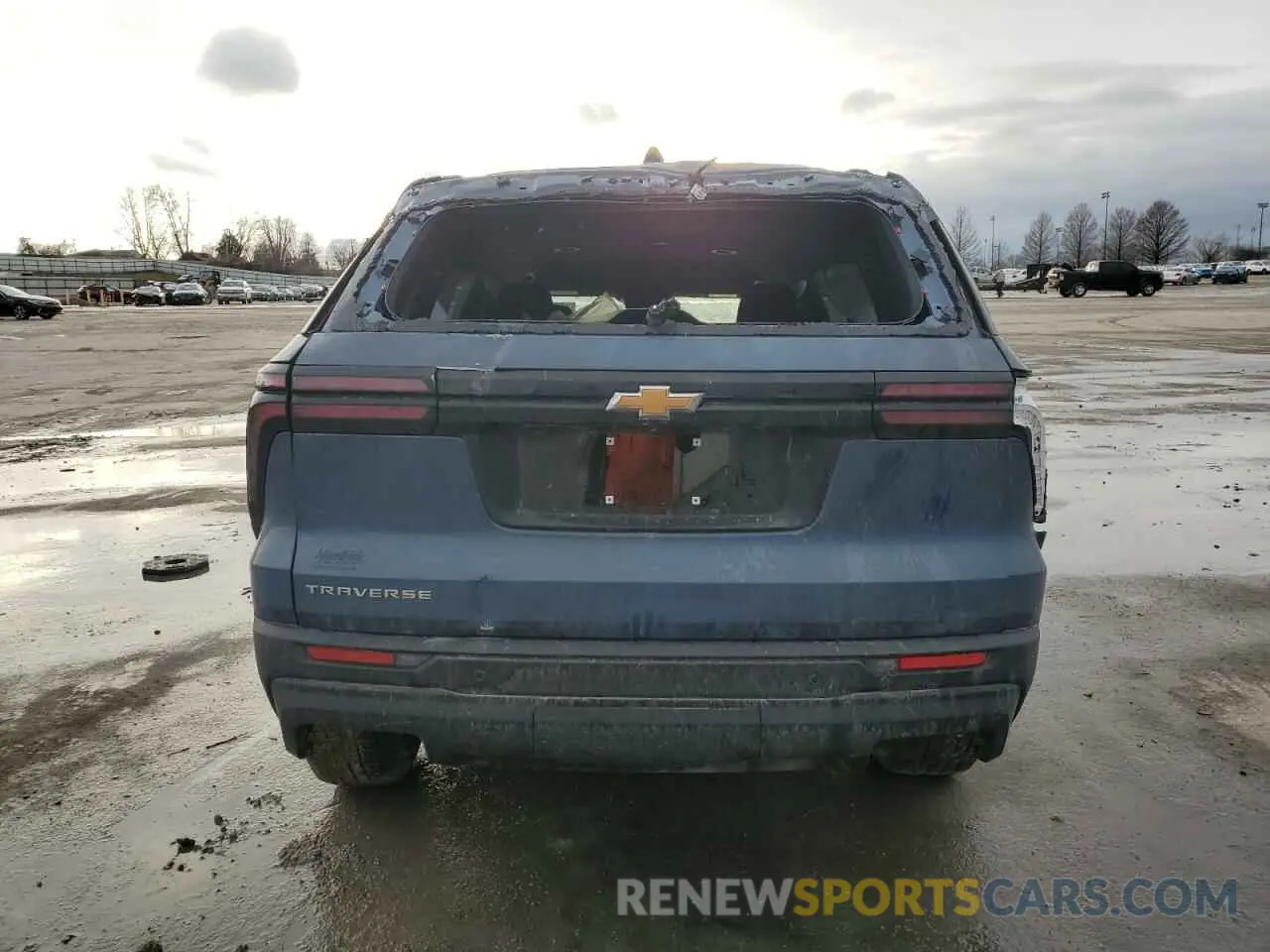 6 Photograph of a damaged car 1GNEREKS1RJ232659 CHEVROLET TRAVERSE 2024