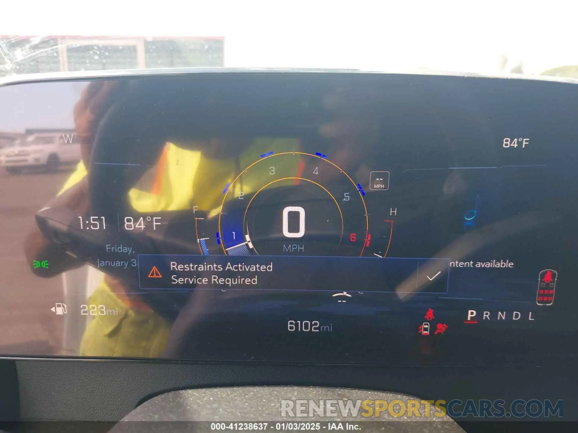 7 Photograph of a damaged car 1GNEREKS3RJ166373 CHEVROLET TRAVERSE 2024