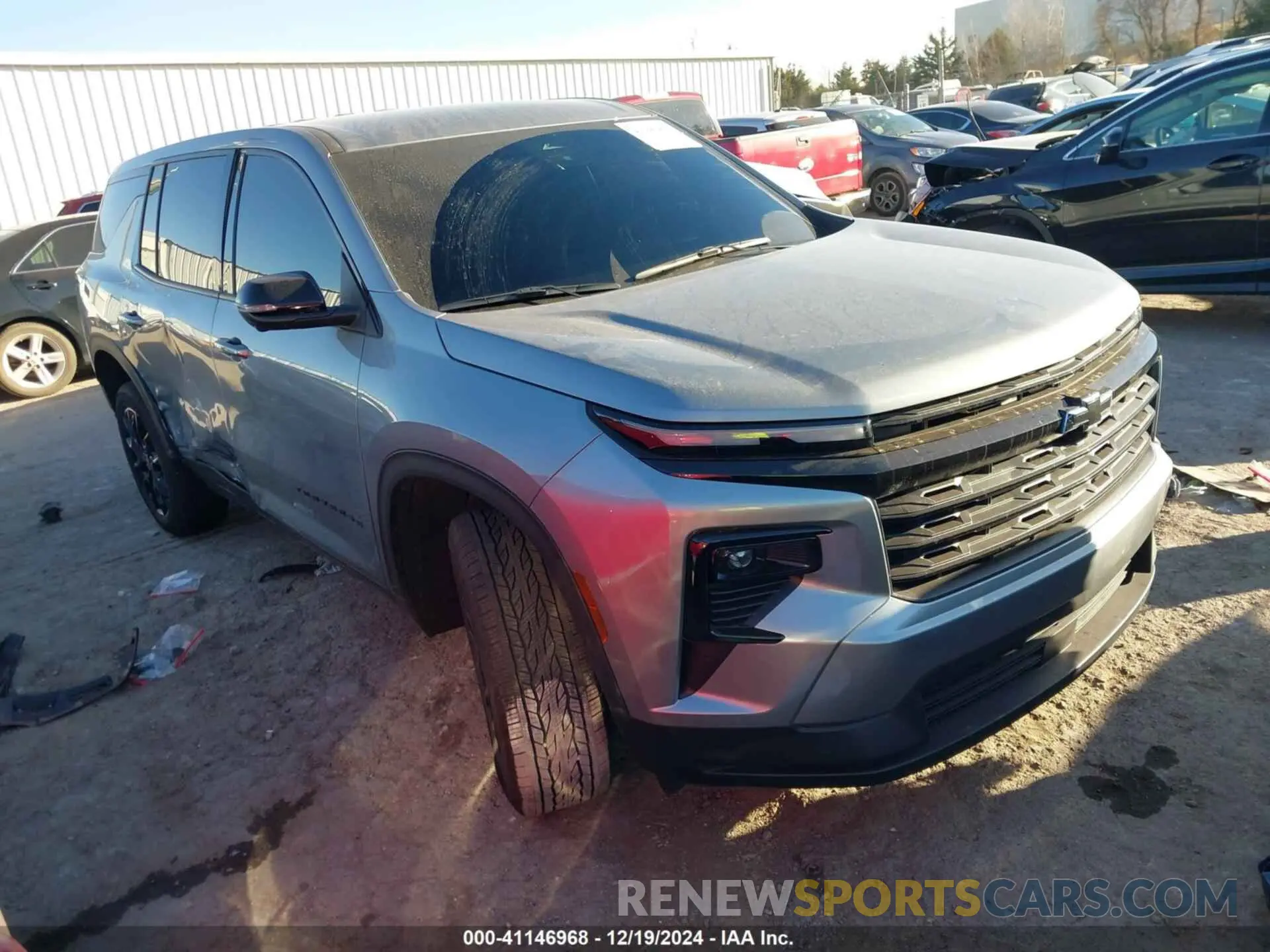 1 Photograph of a damaged car 1GNEREKS6RJ146215 CHEVROLET TRAVERSE 2024