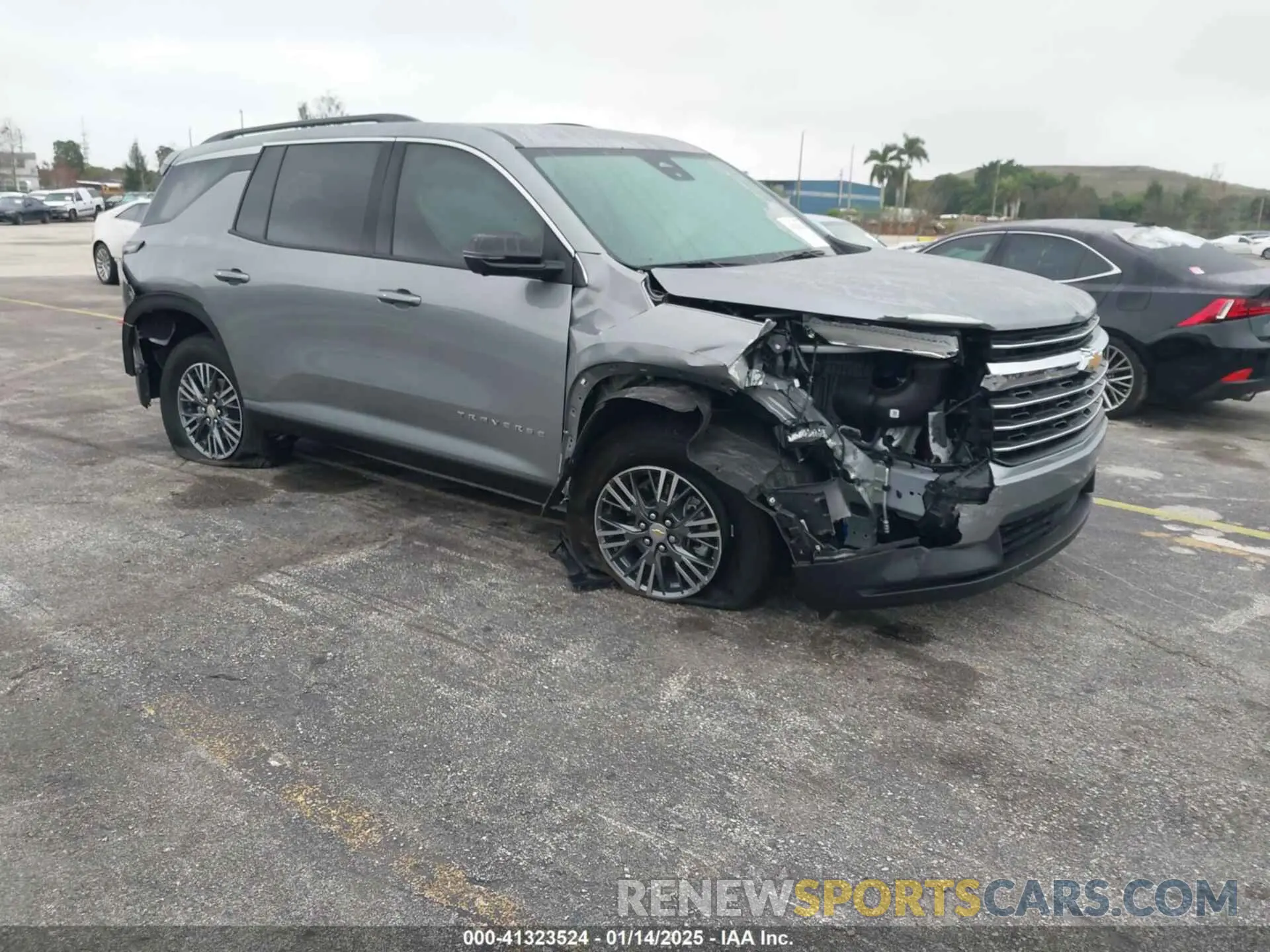 1 Photograph of a damaged car 1GNERGKS2RJ156560 CHEVROLET TRAVERSE 2024