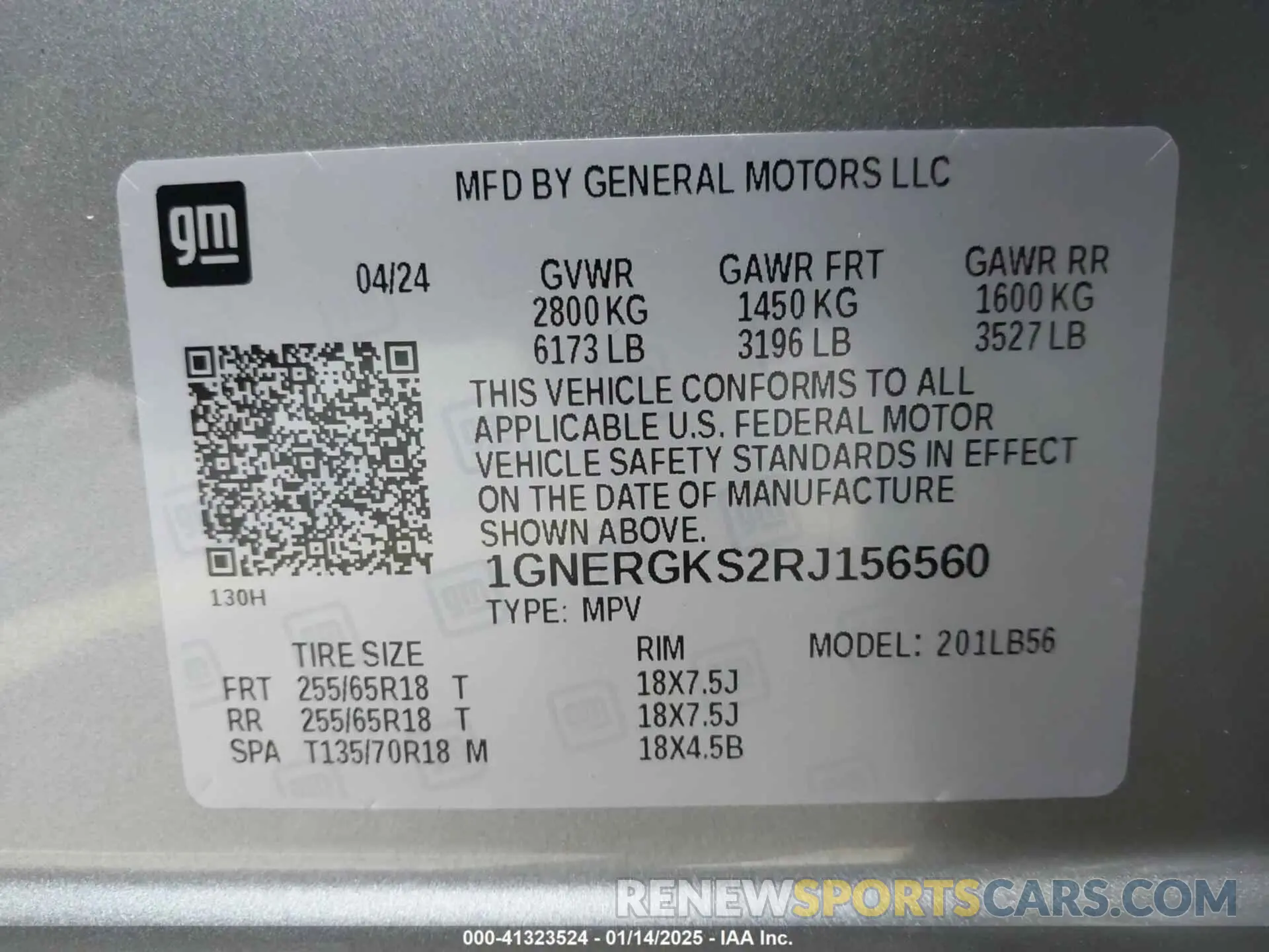 9 Photograph of a damaged car 1GNERGKS2RJ156560 CHEVROLET TRAVERSE 2024