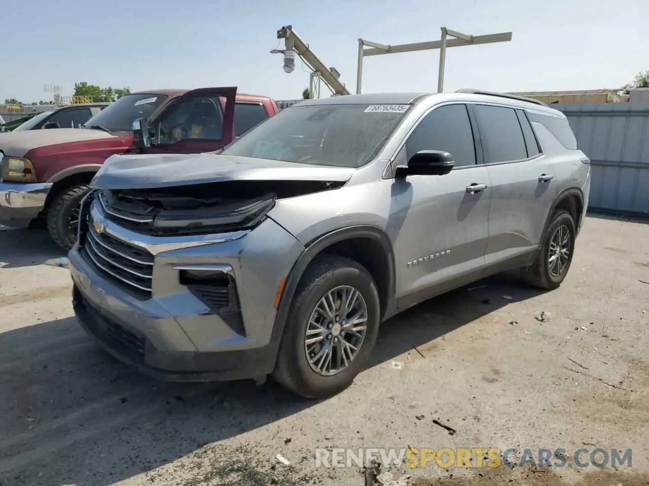 1 Photograph of a damaged car 1GNERGKS2RJ163749 CHEVROLET TRAVERSE 2024