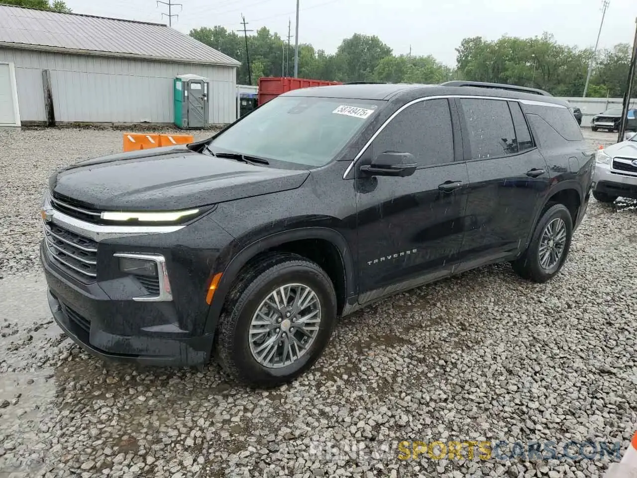 1 Photograph of a damaged car 1GNERGKS2RJ214036 CHEVROLET TRAVERSE 2024