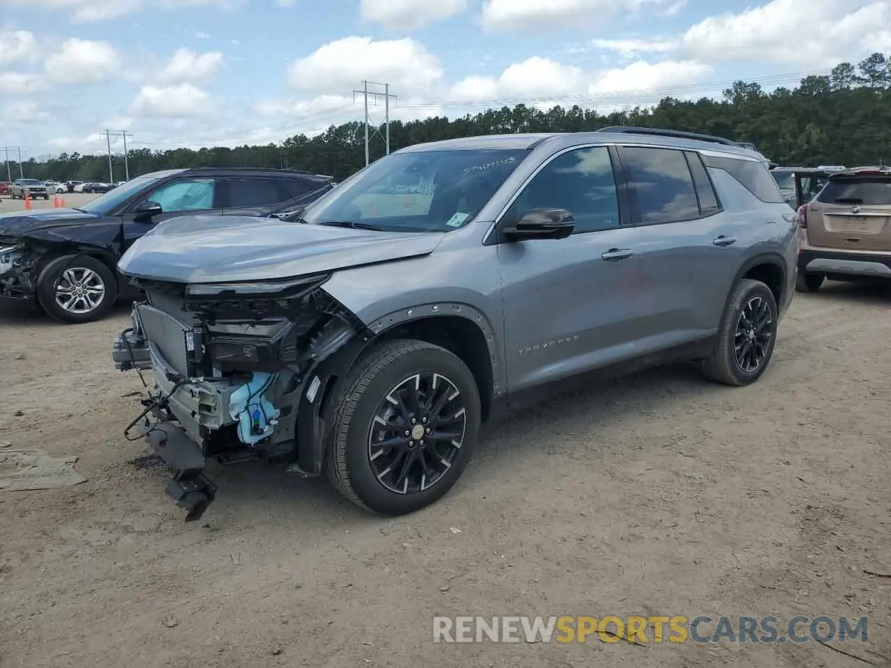 1 Photograph of a damaged car 1GNERGKS6RJ243460 CHEVROLET TRAVERSE 2024