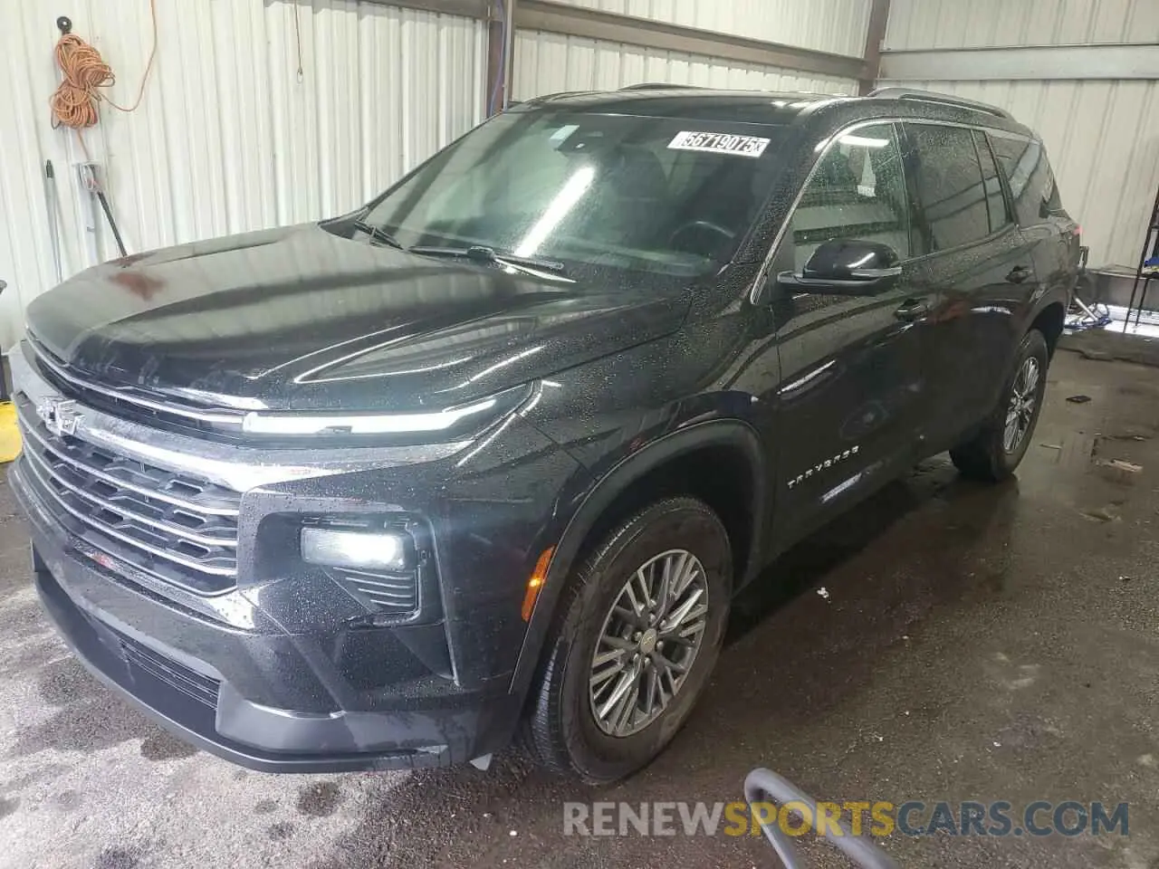 1 Photograph of a damaged car 1GNERGKS8RJ165182 CHEVROLET TRAVERSE 2024