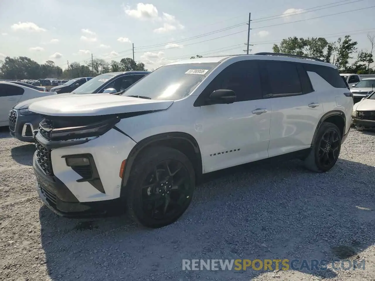 2 Photograph of a damaged car 1GNERLKS3RJ191357 CHEVROLET TRAVERSE 2024