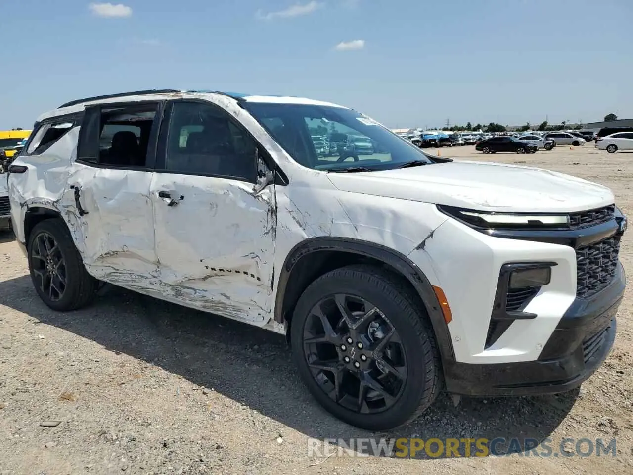 4 Photograph of a damaged car 1GNERLKS5RJ227677 CHEVROLET TRAVERSE 2024