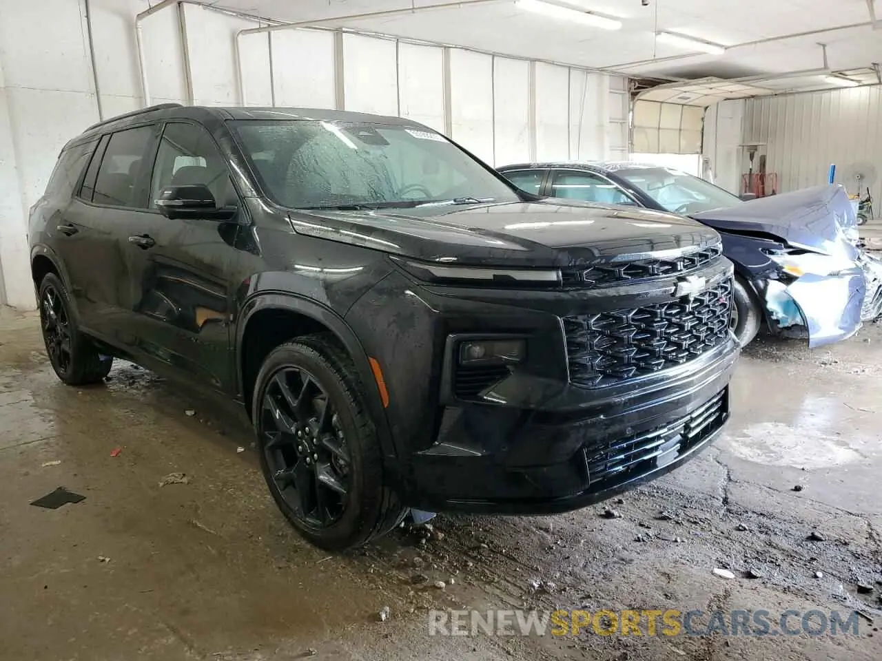4 Photograph of a damaged car 1GNERLKS7RJ232783 CHEVROLET TRAVERSE 2024