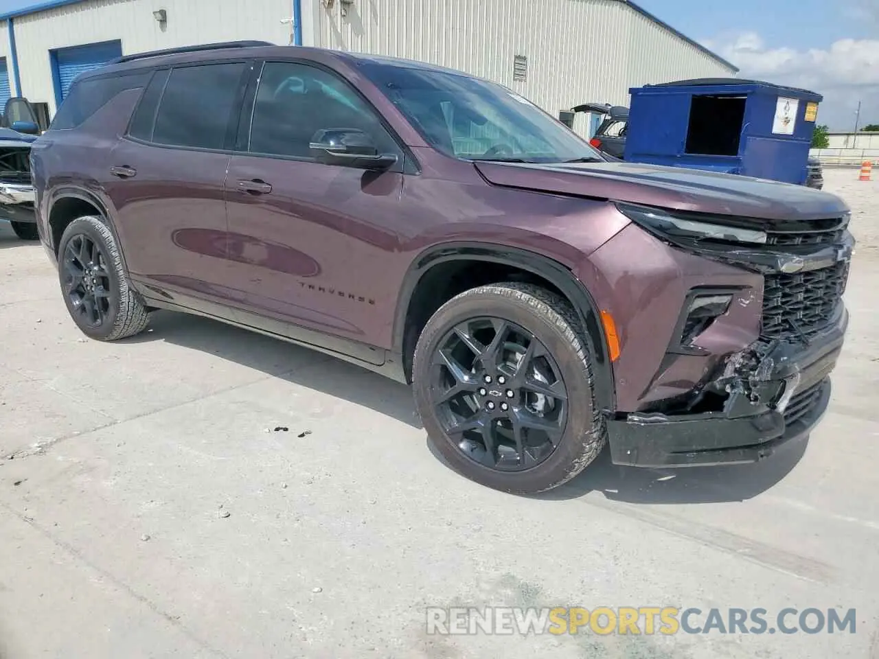 4 Photograph of a damaged car 1GNERLKS9RJ176278 CHEVROLET TRAVERSE 2024