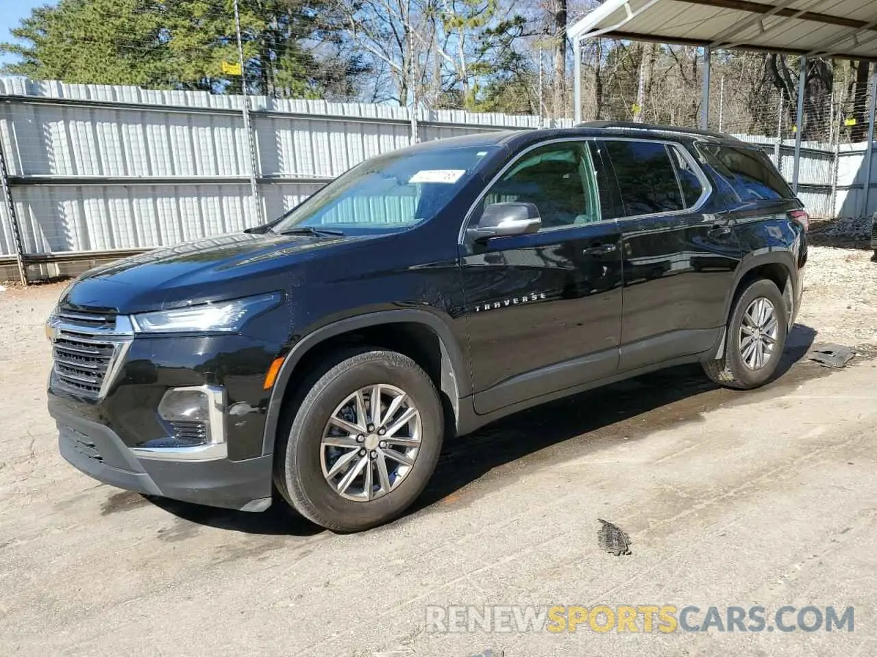 1 Photograph of a damaged car 1GNESVKW4RJ130084 CHEVROLET TRAVERSE 2024