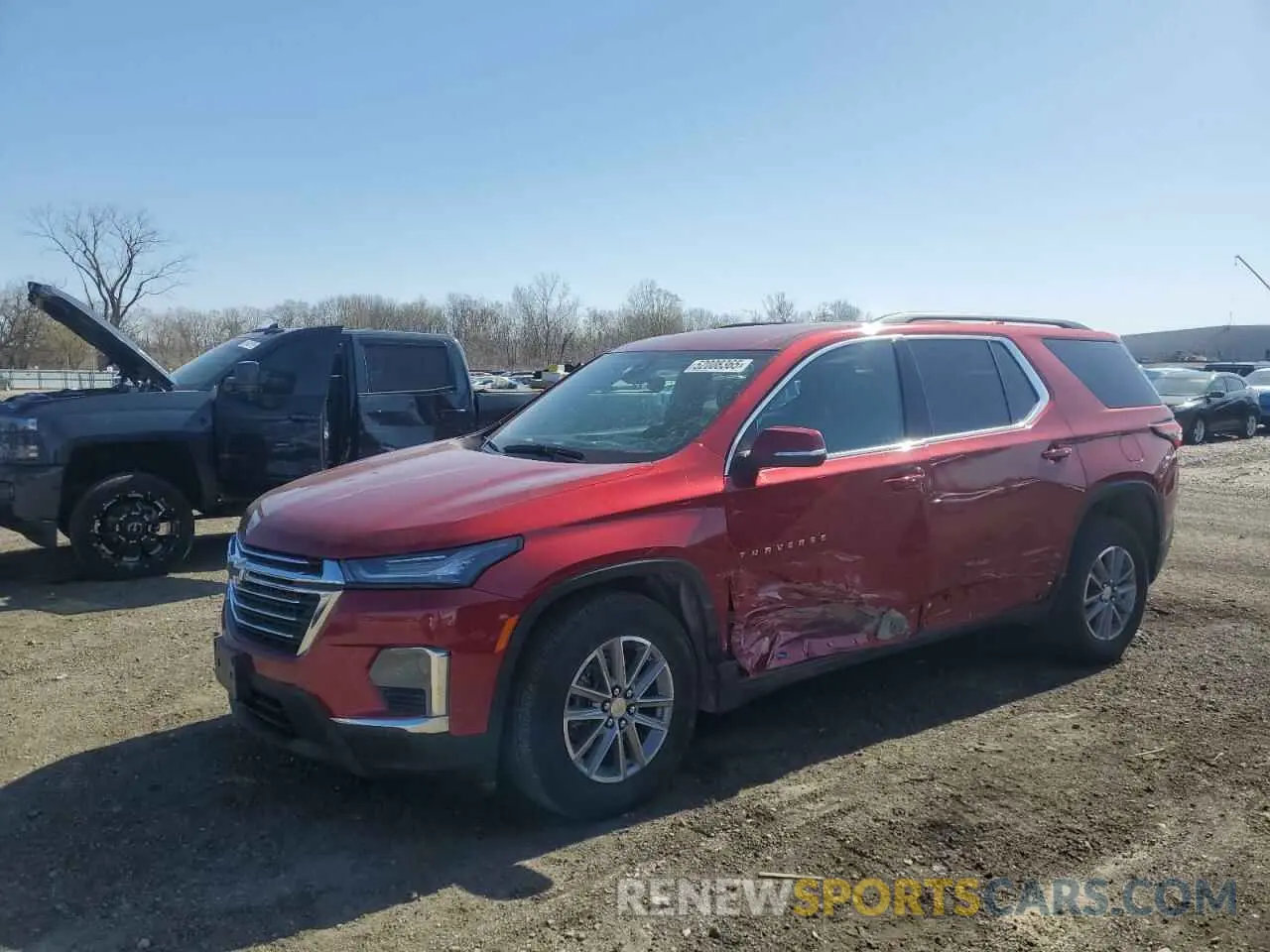 1 Photograph of a damaged car 1GNETVKW4RJ130910 CHEVROLET TRAVERSE 2024