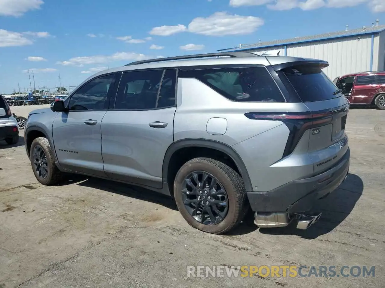 2 Photograph of a damaged car 1GNEVGKS8RJ140505 CHEVROLET TRAVERSE 2024