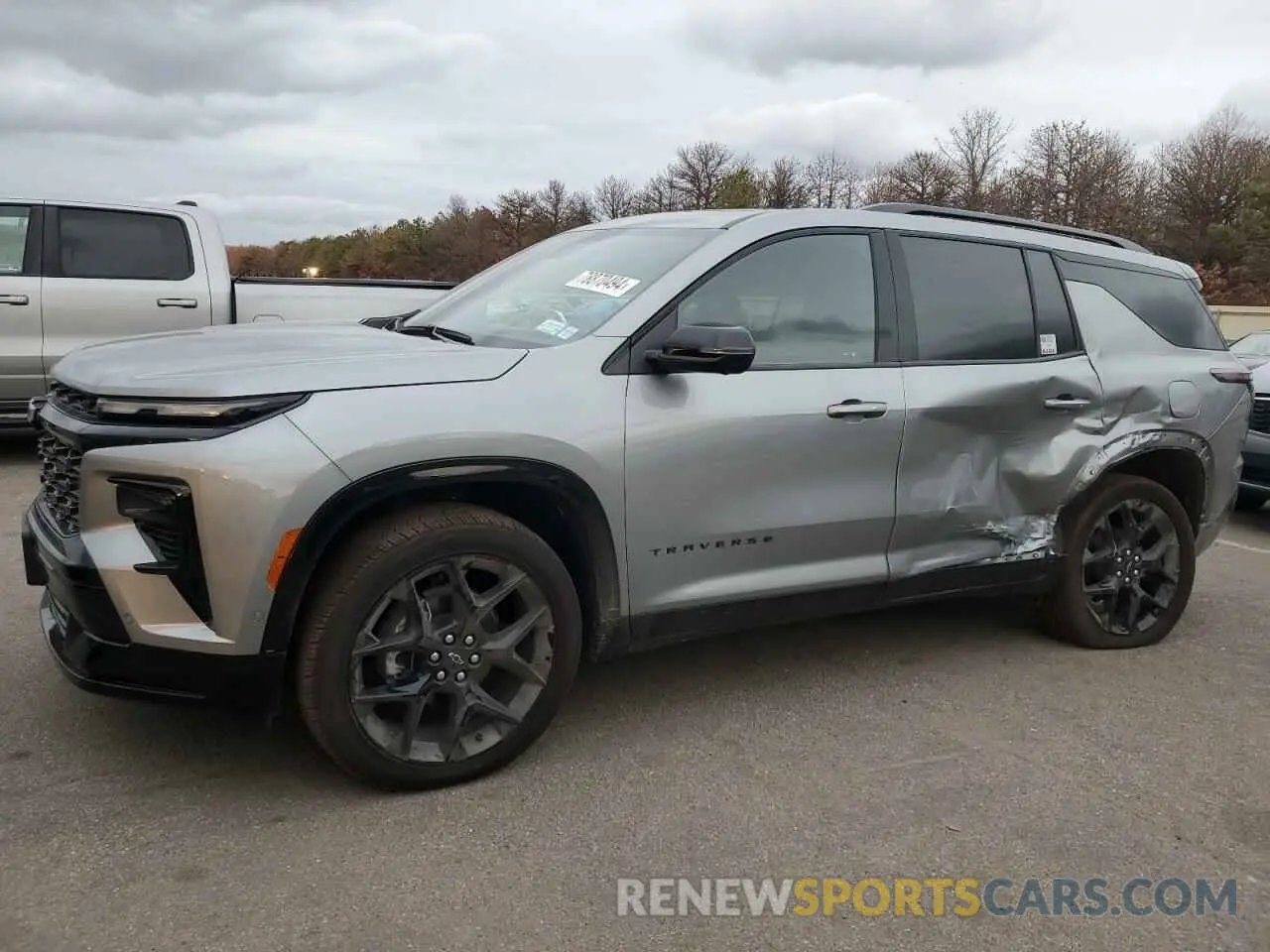 1 Photograph of a damaged car 1GNEVLKS2RJ155199 CHEVROLET TRAVERSE 2024