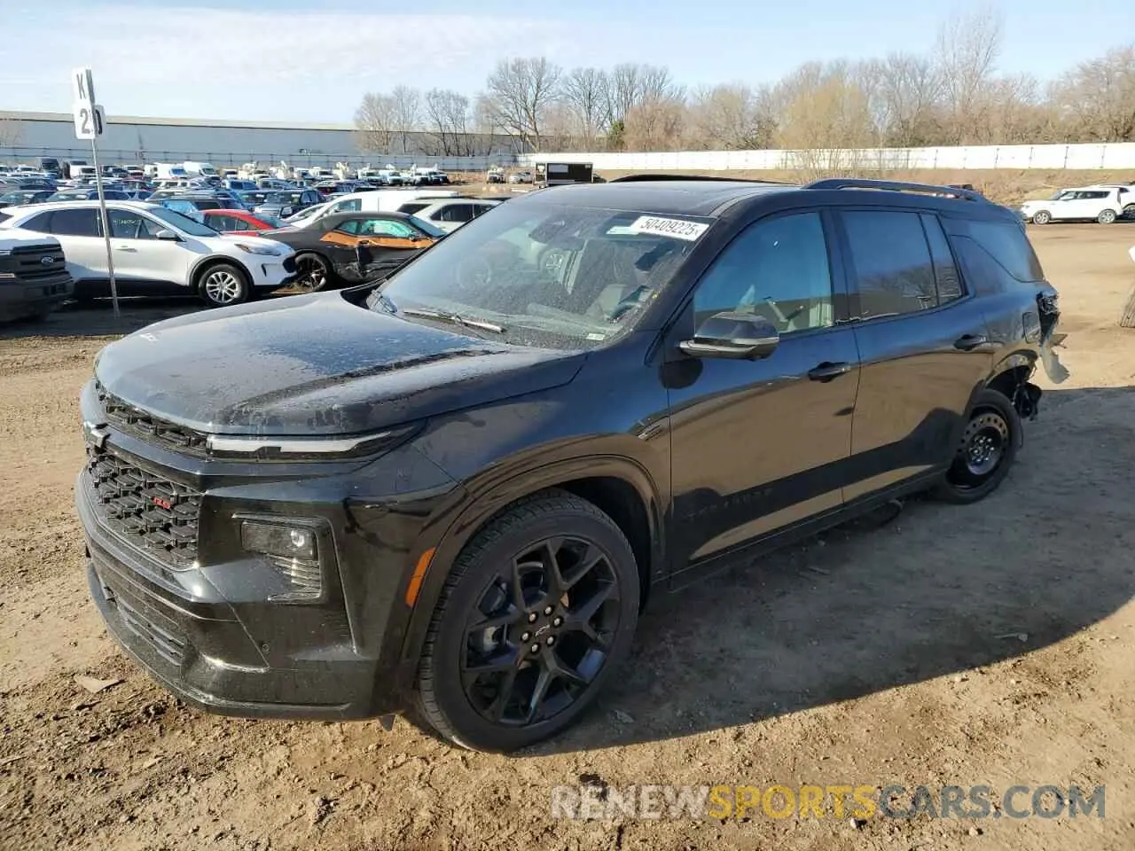 1 Photograph of a damaged car 1GNEVLKS9RJ166541 CHEVROLET TRAVERSE 2024