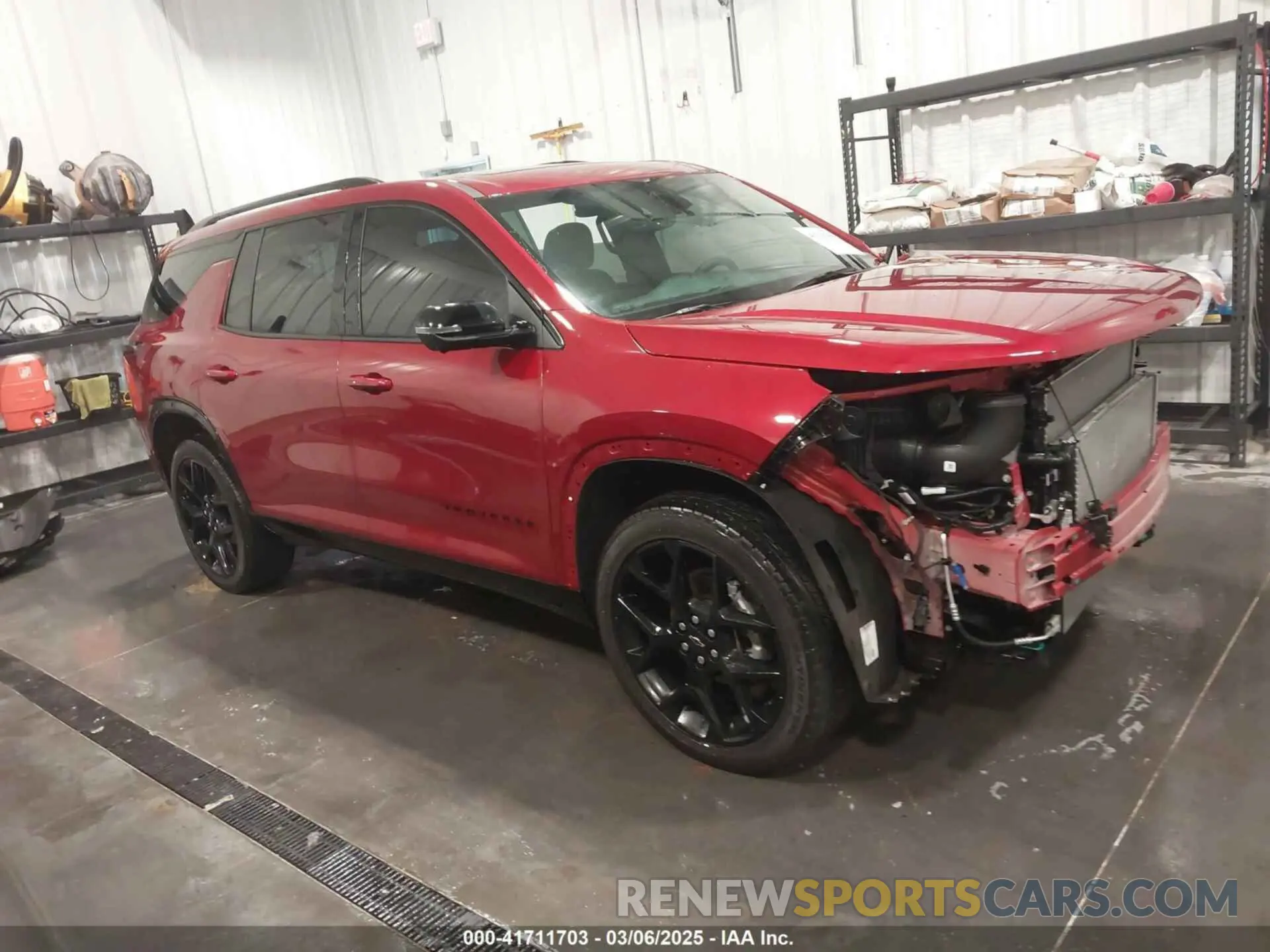 1 Photograph of a damaged car 1GNEVLKS9RJ233591 CHEVROLET TRAVERSE 2024
