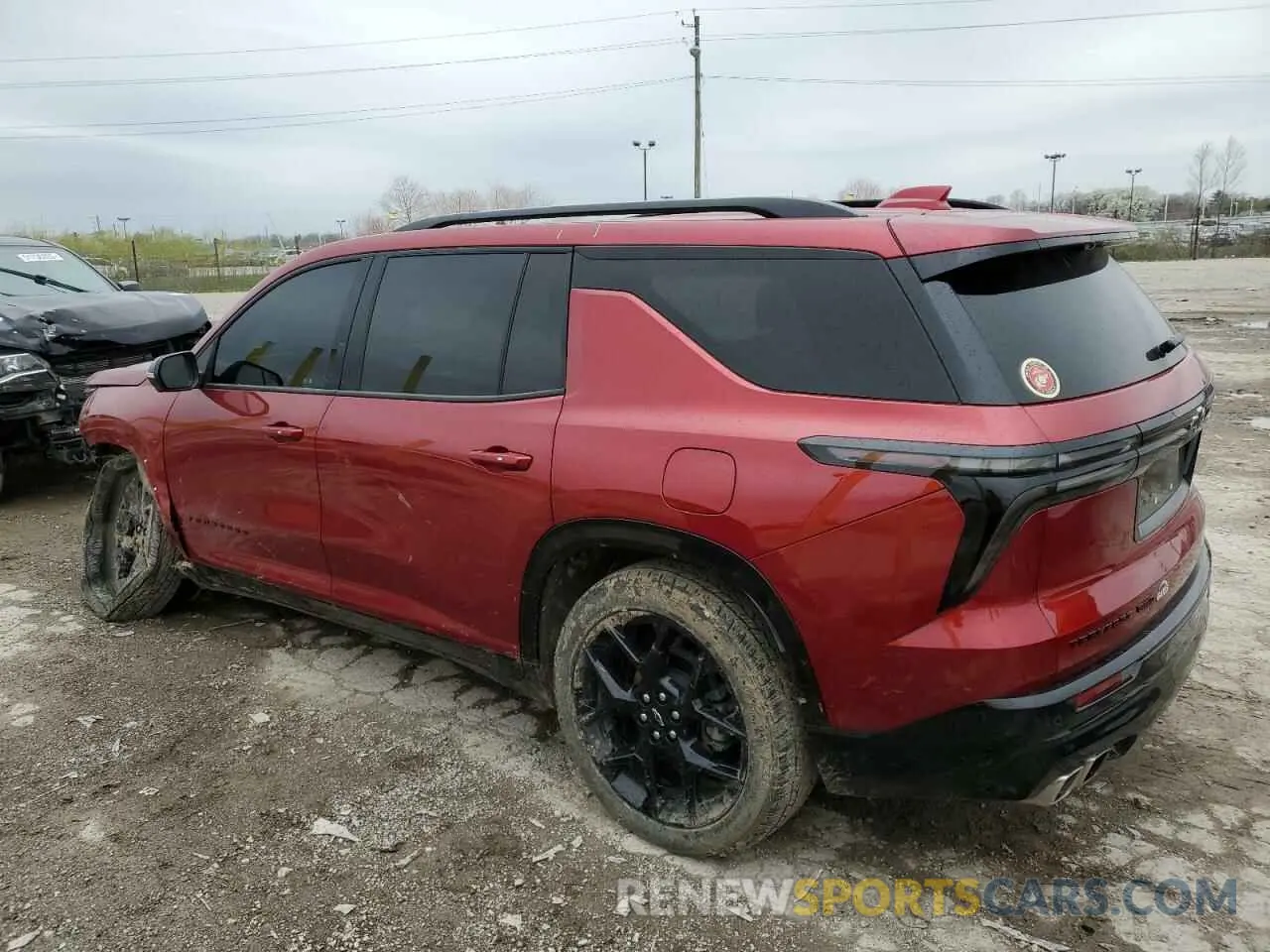 2 Photograph of a damaged car 1GNEVLKSXRJ163714 CHEVROLET TRAVERSE 2024