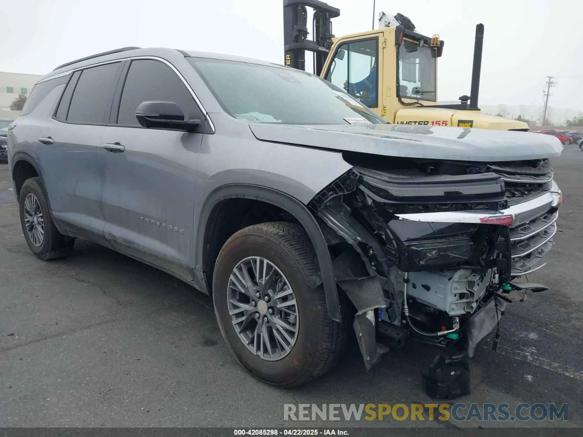 1 Photograph of a damaged car 1GNERGRS0SJ129076 CHEVROLET TRAVERSE 2025