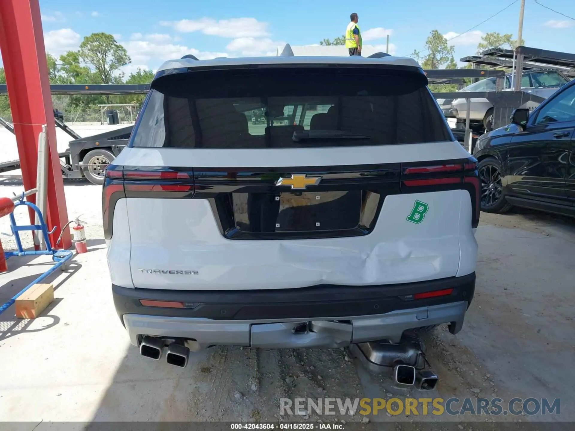 6 Photograph of a damaged car 1GNERGRS4SJ137813 CHEVROLET TRAVERSE 2025