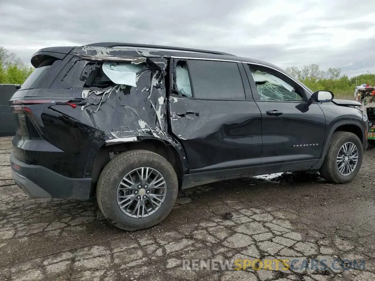 3 Photograph of a damaged car 1GNERGRS7SJ129723 CHEVROLET TRAVERSE 2025