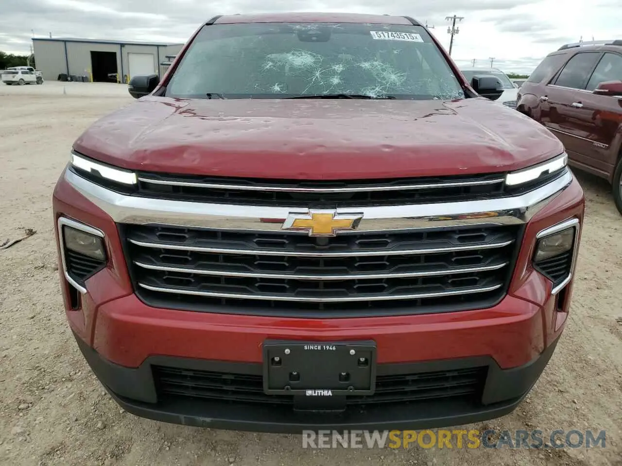 5 Photograph of a damaged car 1GNERGRS8SJ186321 CHEVROLET TRAVERSE 2025