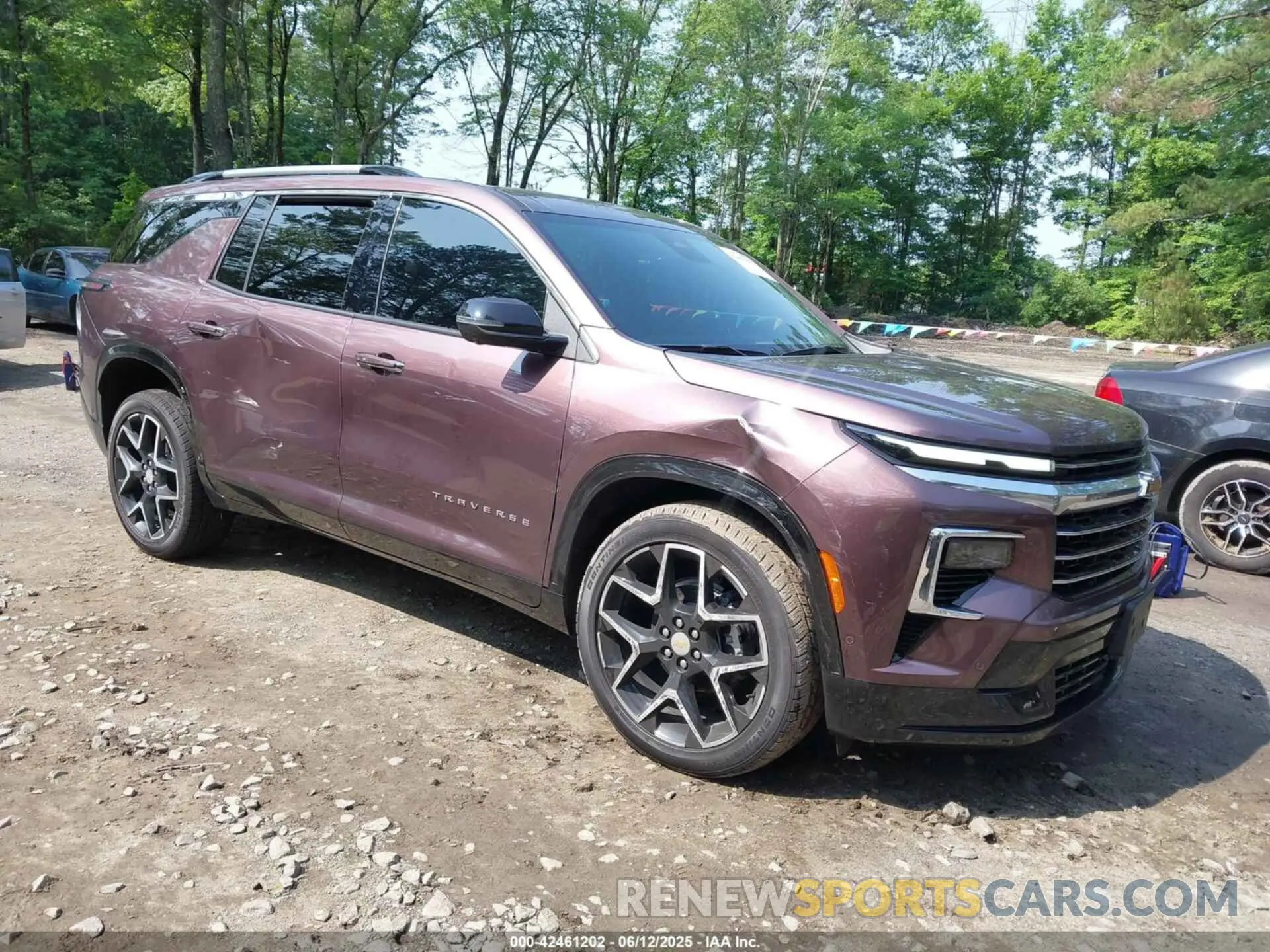 1 Photograph of a damaged car 1GNERKRS2SJ224242 CHEVROLET TRAVERSE 2025