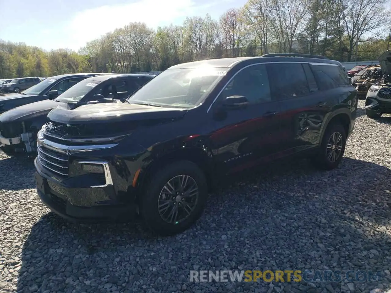1 Photograph of a damaged car 1GNEVGRS3SJ215882 CHEVROLET TRAVERSE 2025
