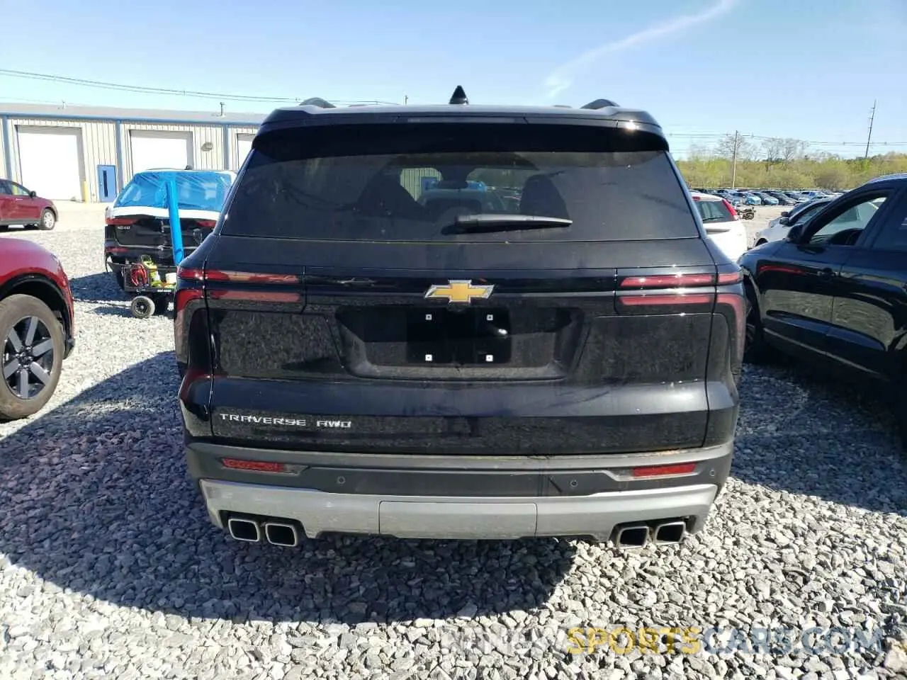6 Photograph of a damaged car 1GNEVGRS3SJ215882 CHEVROLET TRAVERSE 2025