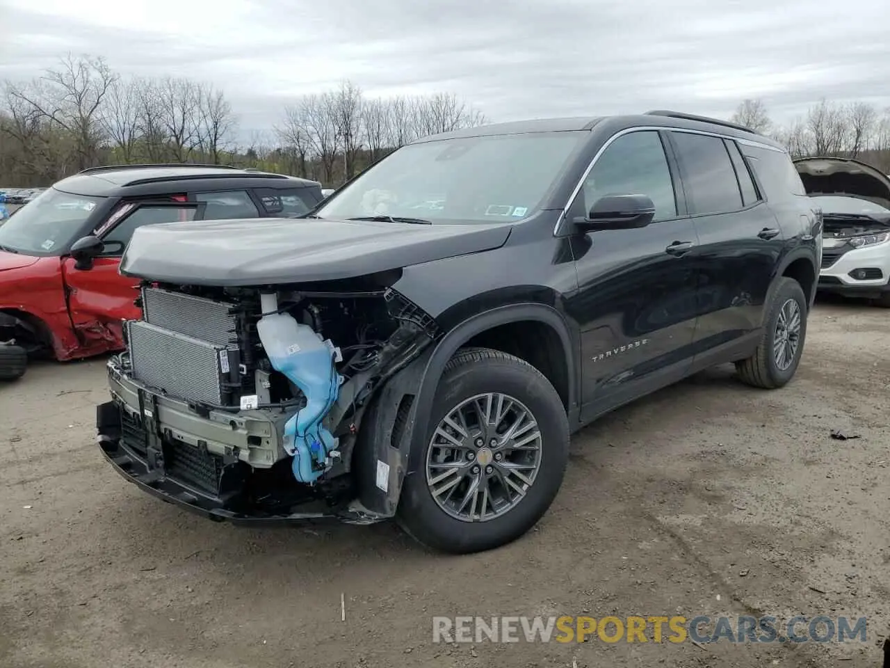 1 Photograph of a damaged car 1GNEVGRS6SJ141387 CHEVROLET TRAVERSE 2025