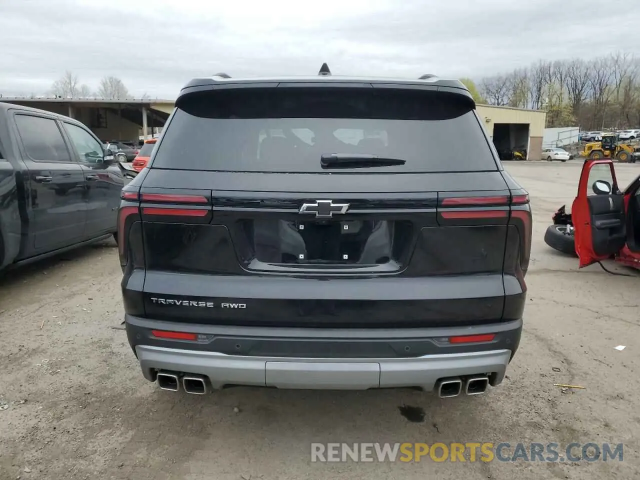 6 Photograph of a damaged car 1GNEVGRS6SJ141387 CHEVROLET TRAVERSE 2025
