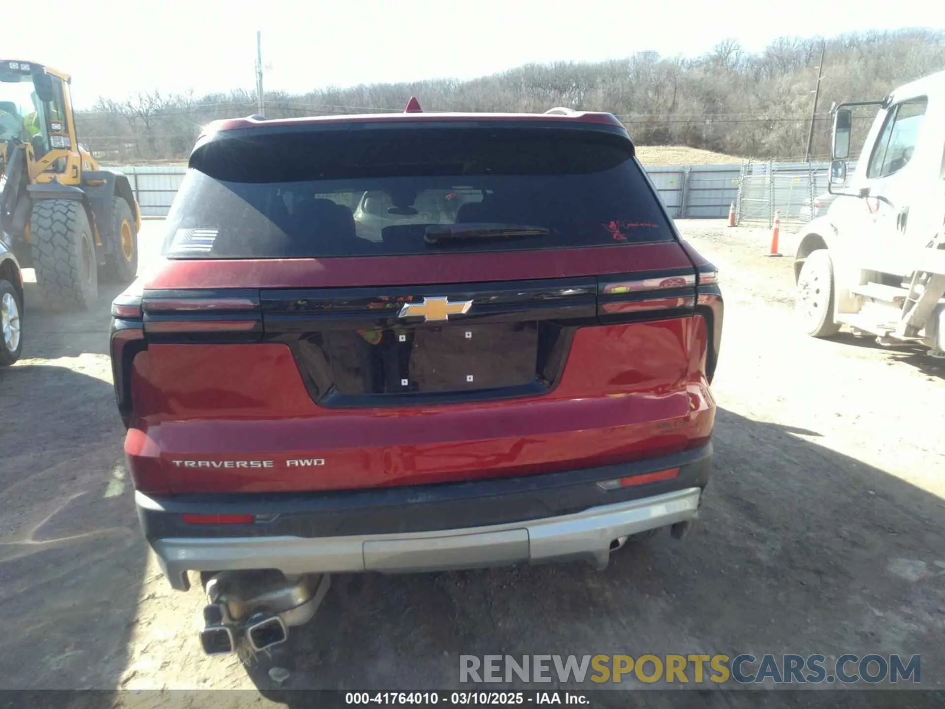 16 Photograph of a damaged car 1GNEVGRS8SJ157218 CHEVROLET TRAVERSE 2025