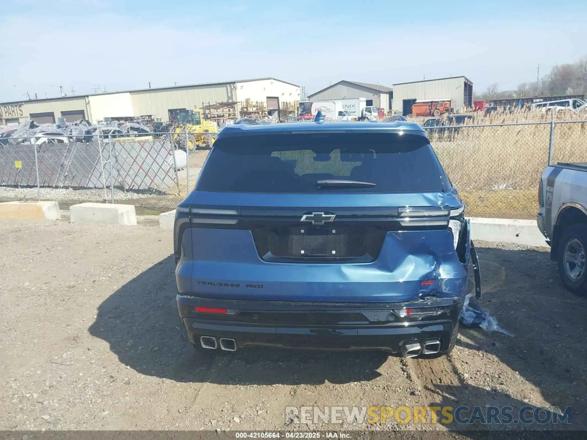 15 Photograph of a damaged car 1GNEVLRS5SJ206433 CHEVROLET TRAVERSE 2025