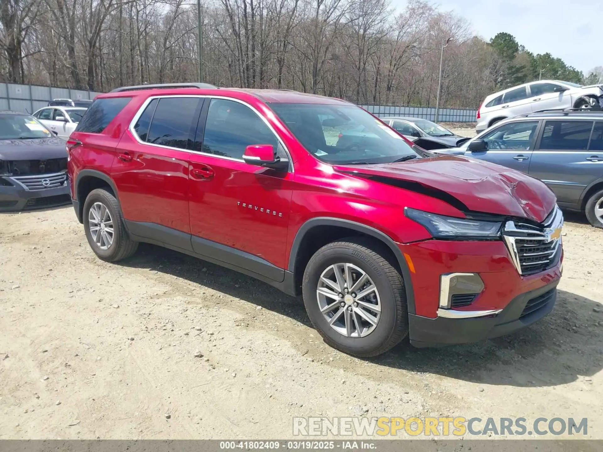 1 Photograph of a damaged car 1GNESVKW4RJ131493 CHEVROLET TRAVERSE LIMITED 2024