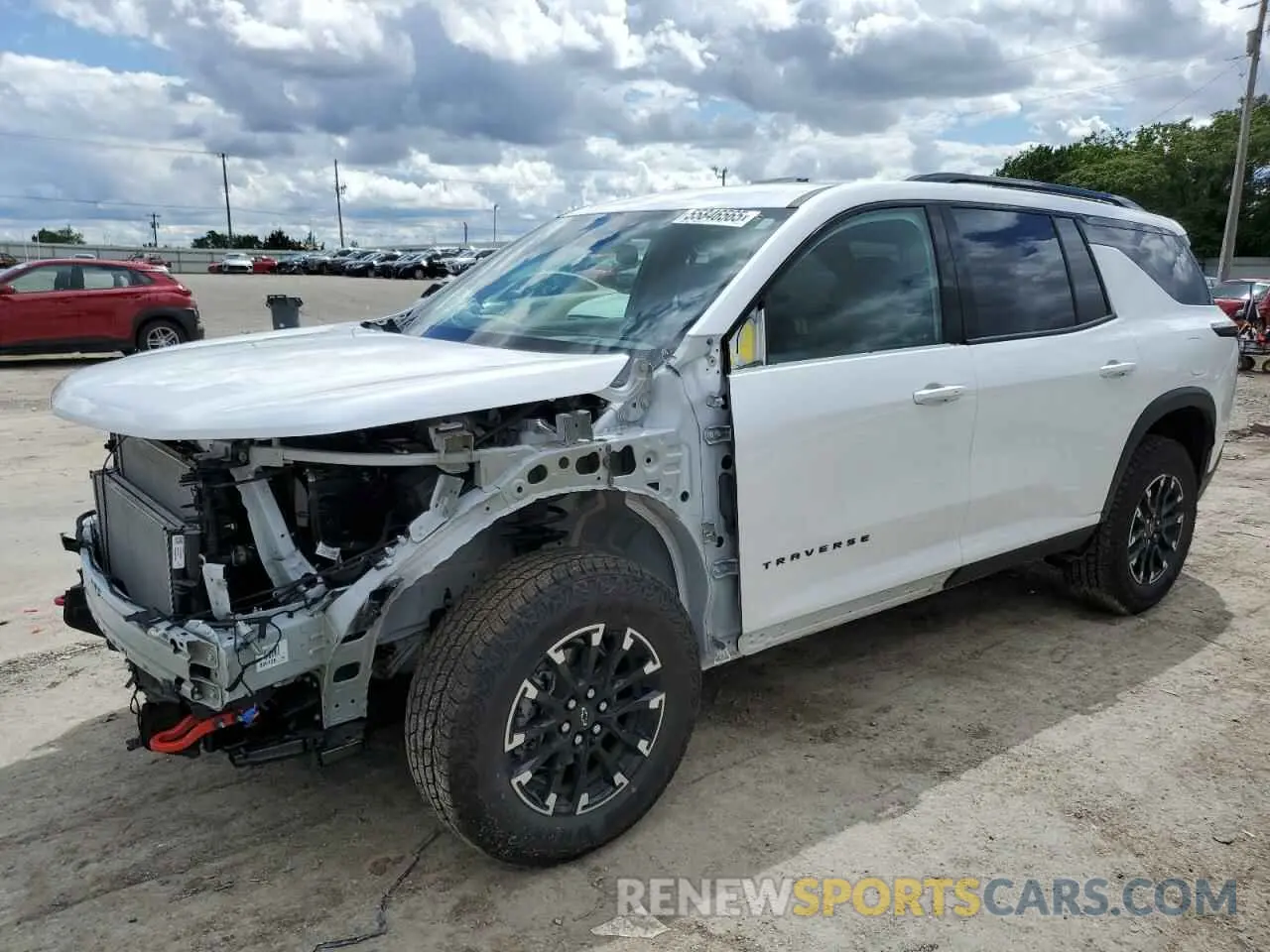 1 Photograph of a damaged car 1GNEVJRS6SJ162608 CHEVROLET TRAVERSE Z 2025