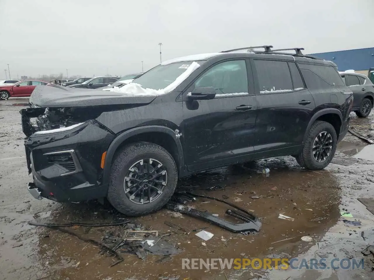 1 Photograph of a damaged car 1GNEVJRS9SJ180634 CHEVROLET TRAVERSE Z 2025