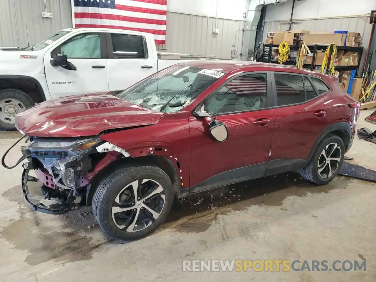 1 Photograph of a damaged car KL77LGE29RC066063 CHEVROLET TRAX 1RS 2019