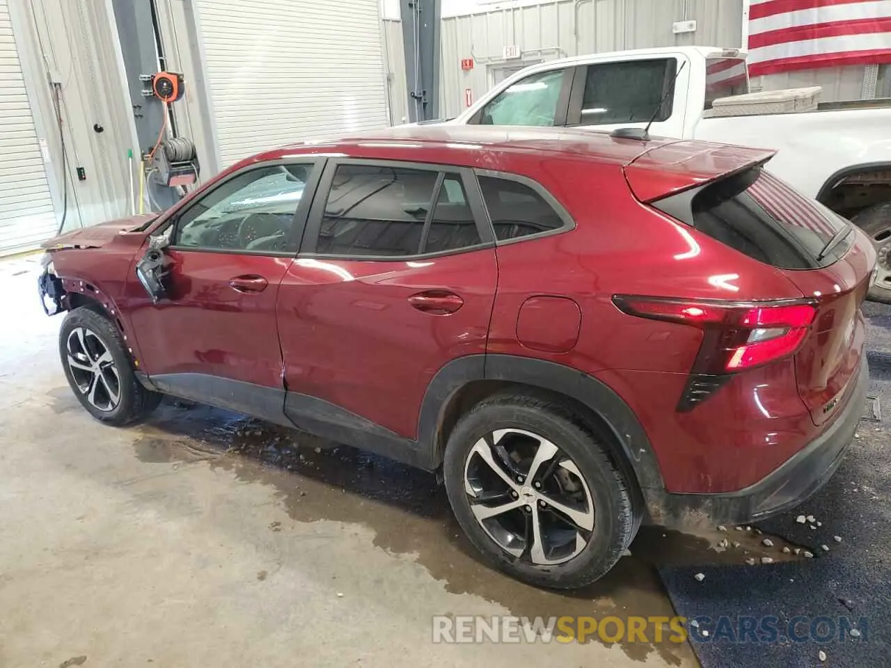 2 Photograph of a damaged car KL77LGE29RC066063 CHEVROLET TRAX 1RS 2019