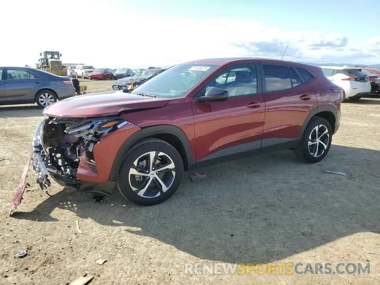 1 Photograph of a damaged car KL77LGE20RC245284 CHEVROLET TRAX 1RS 2024