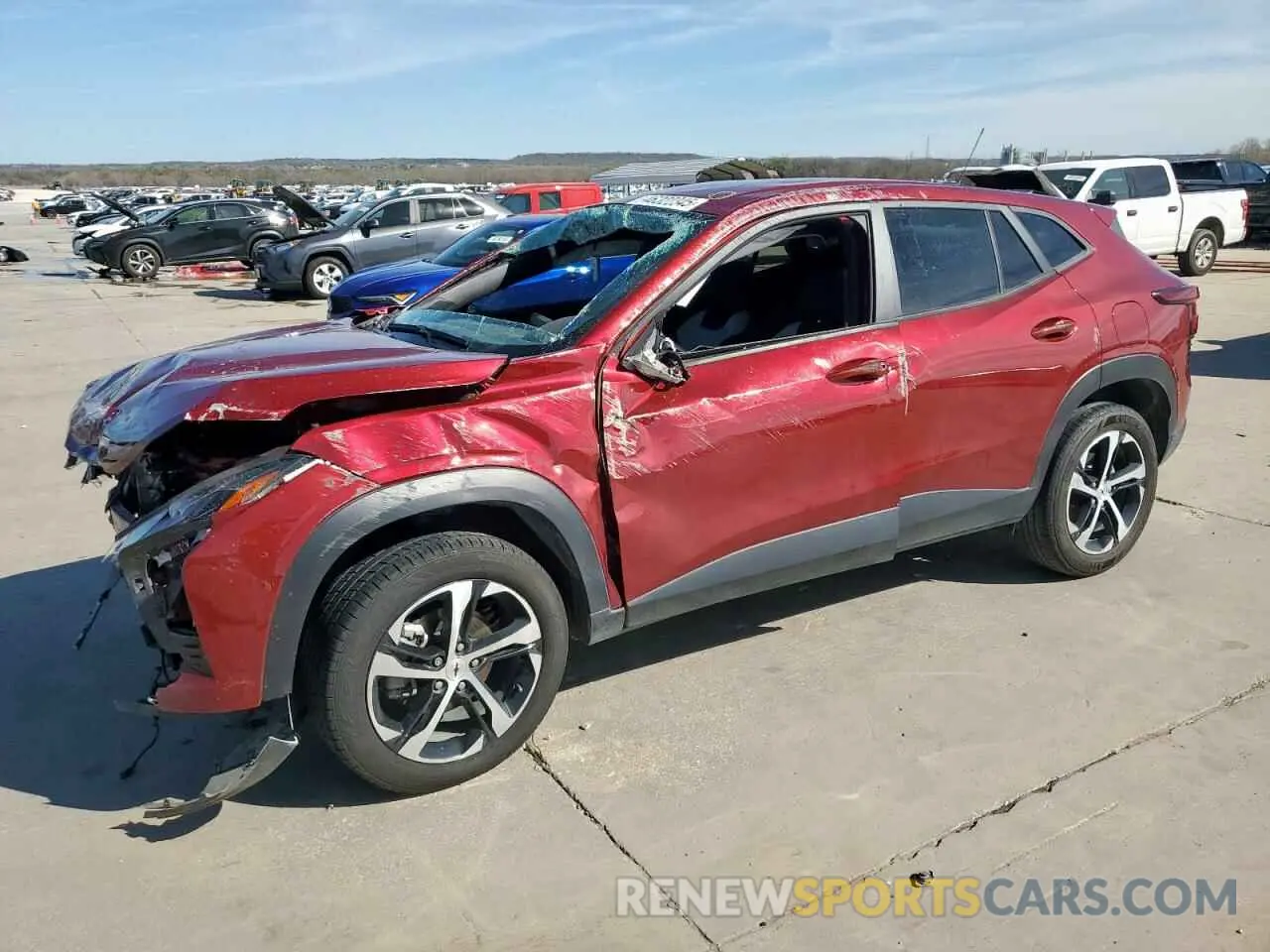 1 Photograph of a damaged car KL77LGE21RC088705 CHEVROLET TRAX 1RS 2024