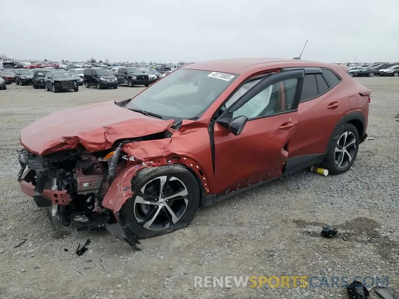 1 Photograph of a damaged car KL77LGE25RC108213 CHEVROLET TRAX 1RS 2024