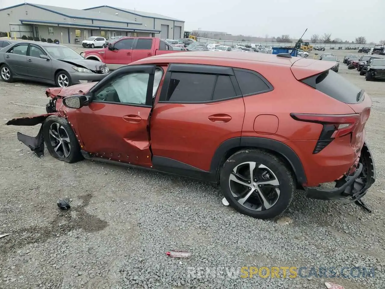 2 Photograph of a damaged car KL77LGE25RC108213 CHEVROLET TRAX 1RS 2024